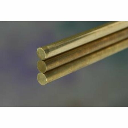 K&S Precision Metals ROD BRASS .020X12""5PK 8159